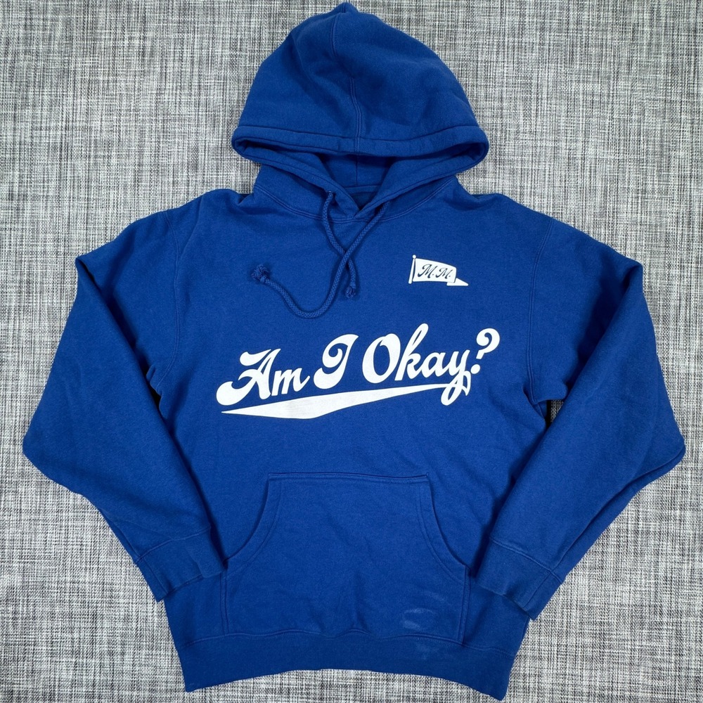 Megan Moroney Am I Okay Tour Hoodie Blue Medium Country Music Concert Merch